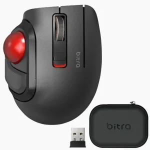 Bitra Small Travel Trackball Mouse