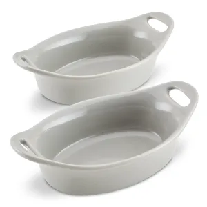 Ceramics 2-Piece 12-Ounce Au Gratin Dipping Cups Set