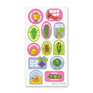 Cool as a Cucumber Sticker Sheet