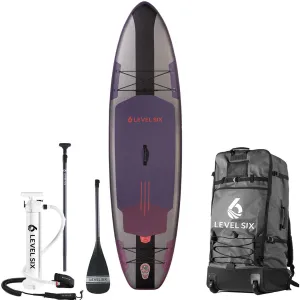 Level Six Ten Six Carbon Inflatable SUP Board Package