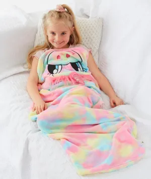 Rainbow Unicorn Novelty Sleeping Blanket