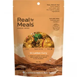 REAL MEALS SRI LANKEN CURRY: 120G