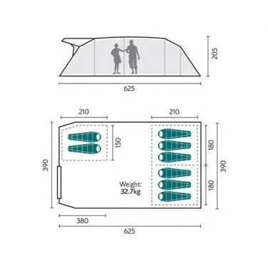 Royal Rockhampton 6   2 Person Tent 201518