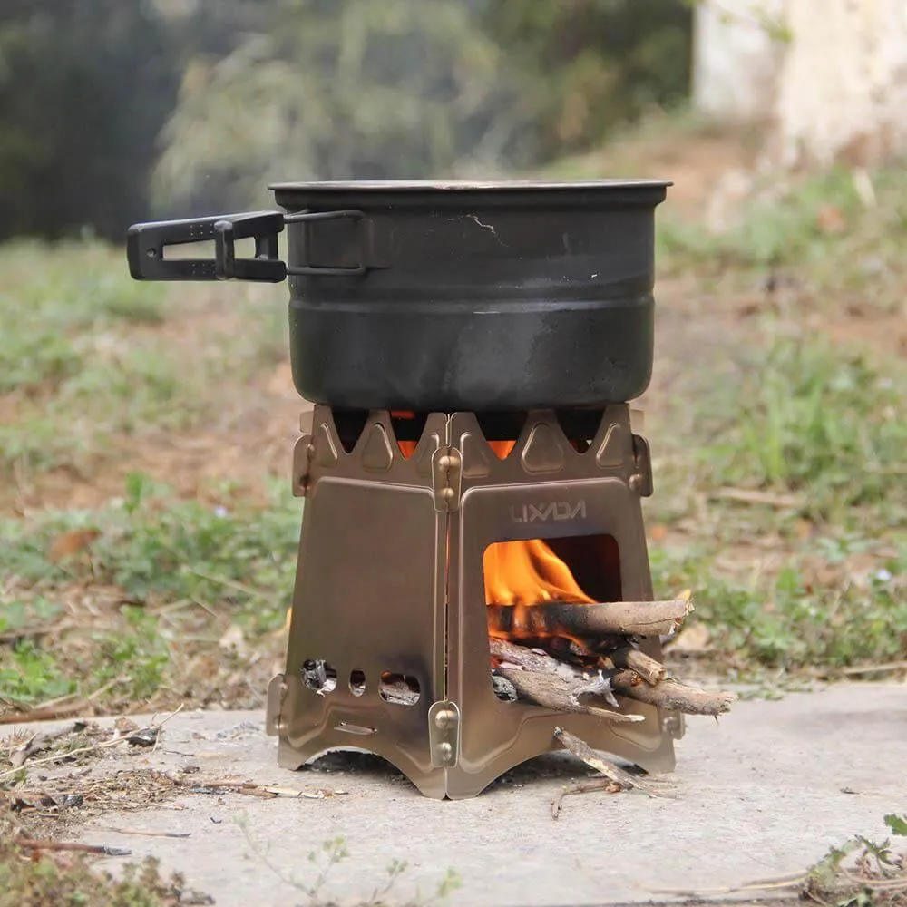 UltraLight Stainless Steel Camping Picnic Fire Stove