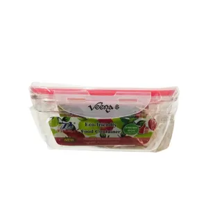 Union 3Pcs Set For Plastic Fresh-Keeping Box (QSUB-0016)