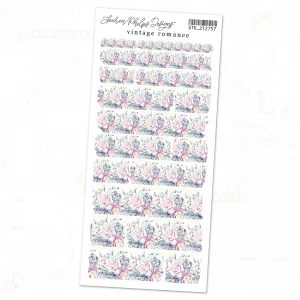 Vintage Romance | Sheet 7 | Washi Strips Sheet